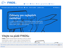 Tablet Screenshot of fykos.cz